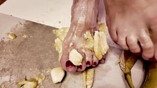 Smoldering Solo Sock Frenzy: Solesy Seduction