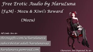 You're a lucky Kiwi getting screwed mercilessly in Mozu's reward, audio exclusive