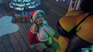 Naughty😈 Mrs. Claus Gets Fulfilled By Stuffers