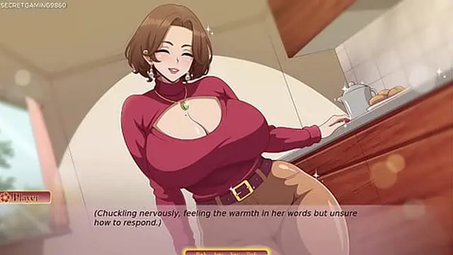  Busty milf Craves a Stiff Dick🍆 for Deep Inside Action &mdash;  Lucky Guy Gets to Pleasure the Milf - MILF Neighbor 01 3D Anime Hentai
