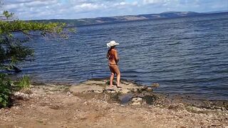 Beach Bliss by the Volga River