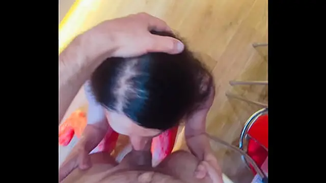 Intimate moments with amateur casting at home