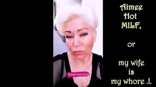 Hardcore play with my curvy mature slut's mouth and throat