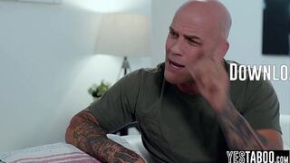 Horny mature stepdad catfishes and fucks petite teen stepdaughter
