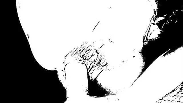 Old lady′s juicy cartoon