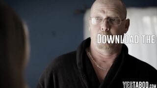 Latina teen babysitter pounded roughly by big dick mature boss