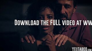 Ebony MILF model seduces photographer and squirts on his big dick