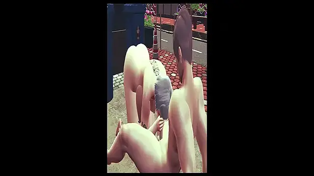 Teen boy's wild night with mature woman and busty girlfriend