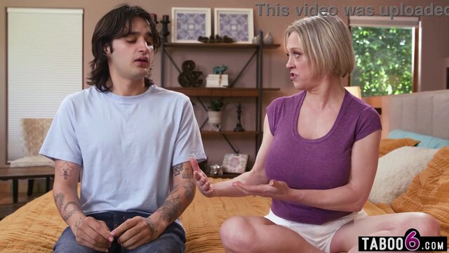 Busty Granny Stepmom Loves Anal Sex with Stepson