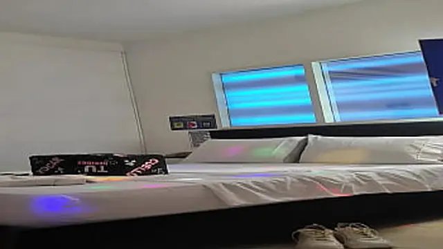 Old slut flirting with her young step-girlfriend′s hunk